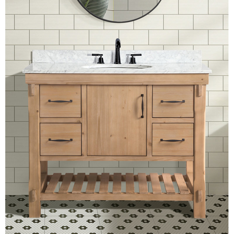Three Posts™ Kordell 42'' Freestanding Single Bathroom Vanity with